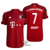 Officiële Voetbalshirt FC Bayern München Serge Gnabry 7 Thuis 2021-22 - Heren